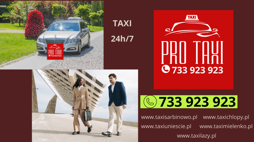Rejony dojazdów Pro Taxi Koszalin